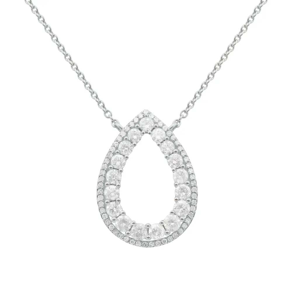 Refined Statement Diamond Necklace