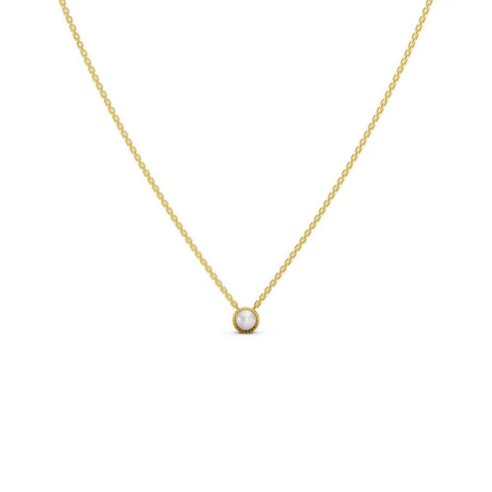 Dainty Pearl Necklace