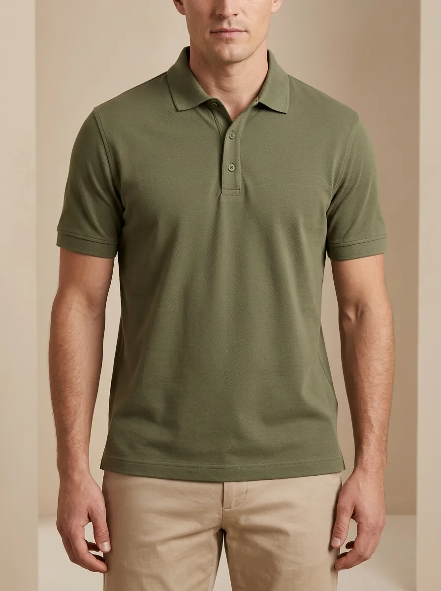 Minimal Classic Men's Polo Shirt
