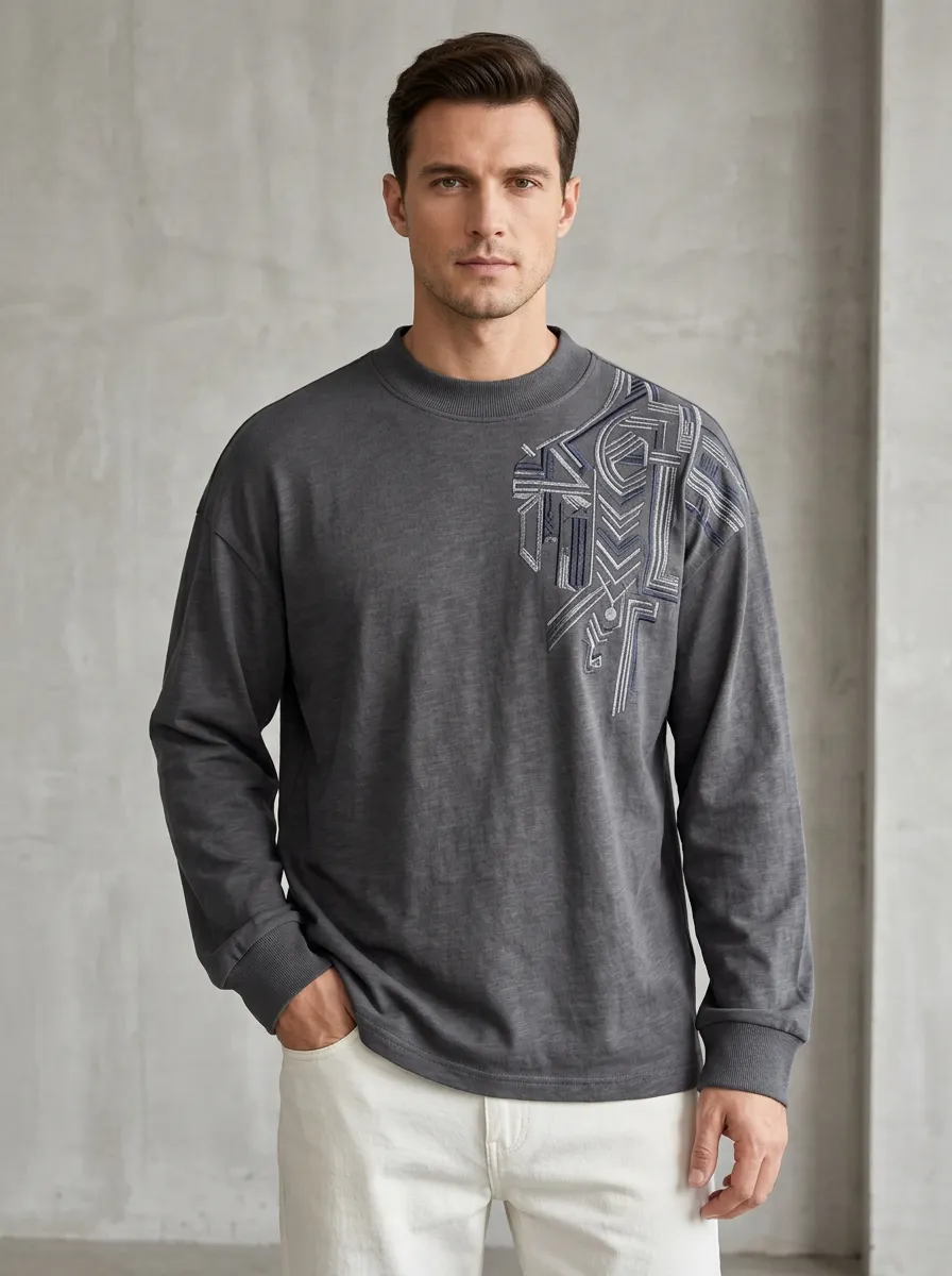 Men's Long Sleeve Classic Layering Weekend Style Shirt