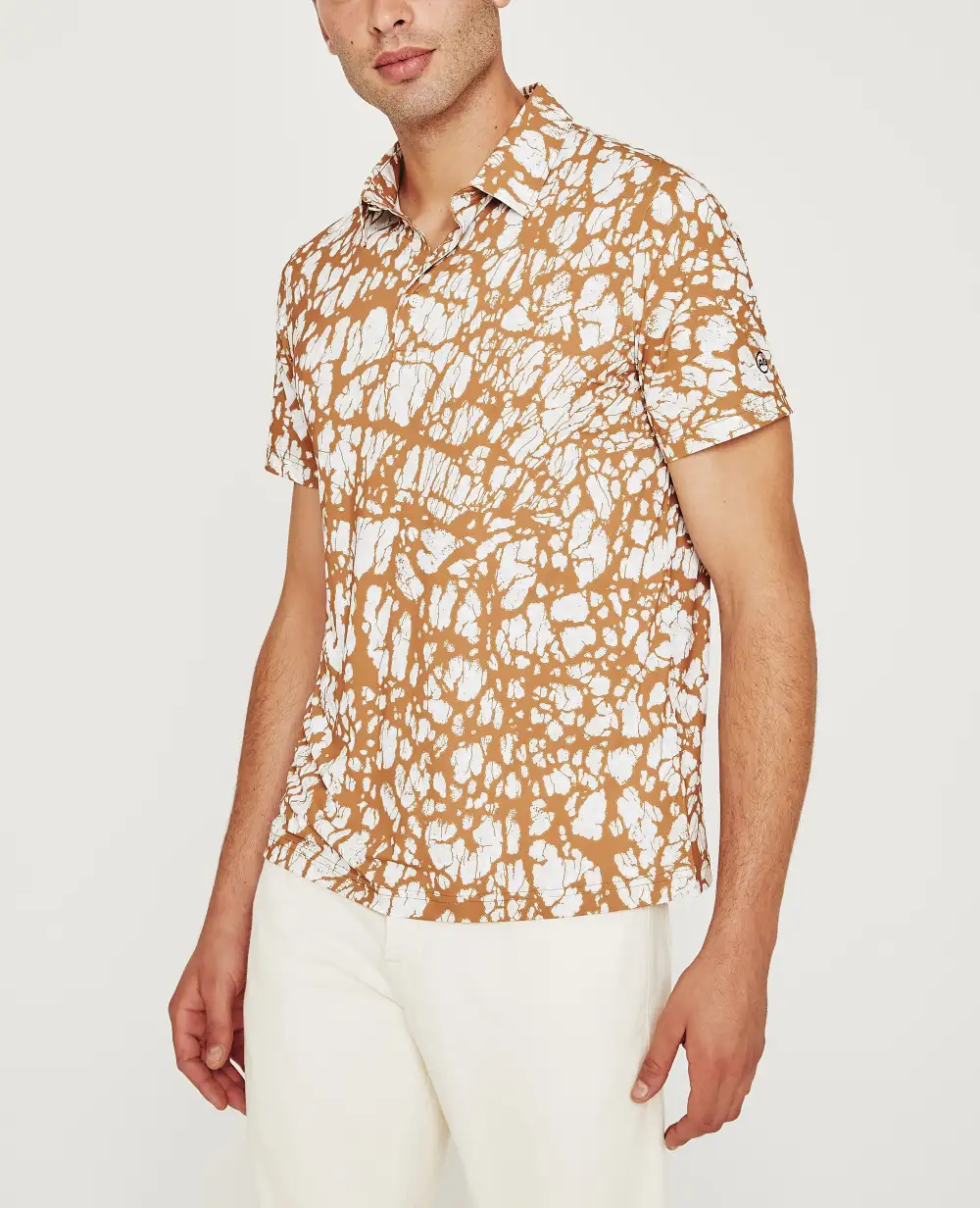 Men's Short Sleeve Moisture Wicking Polo Shirt