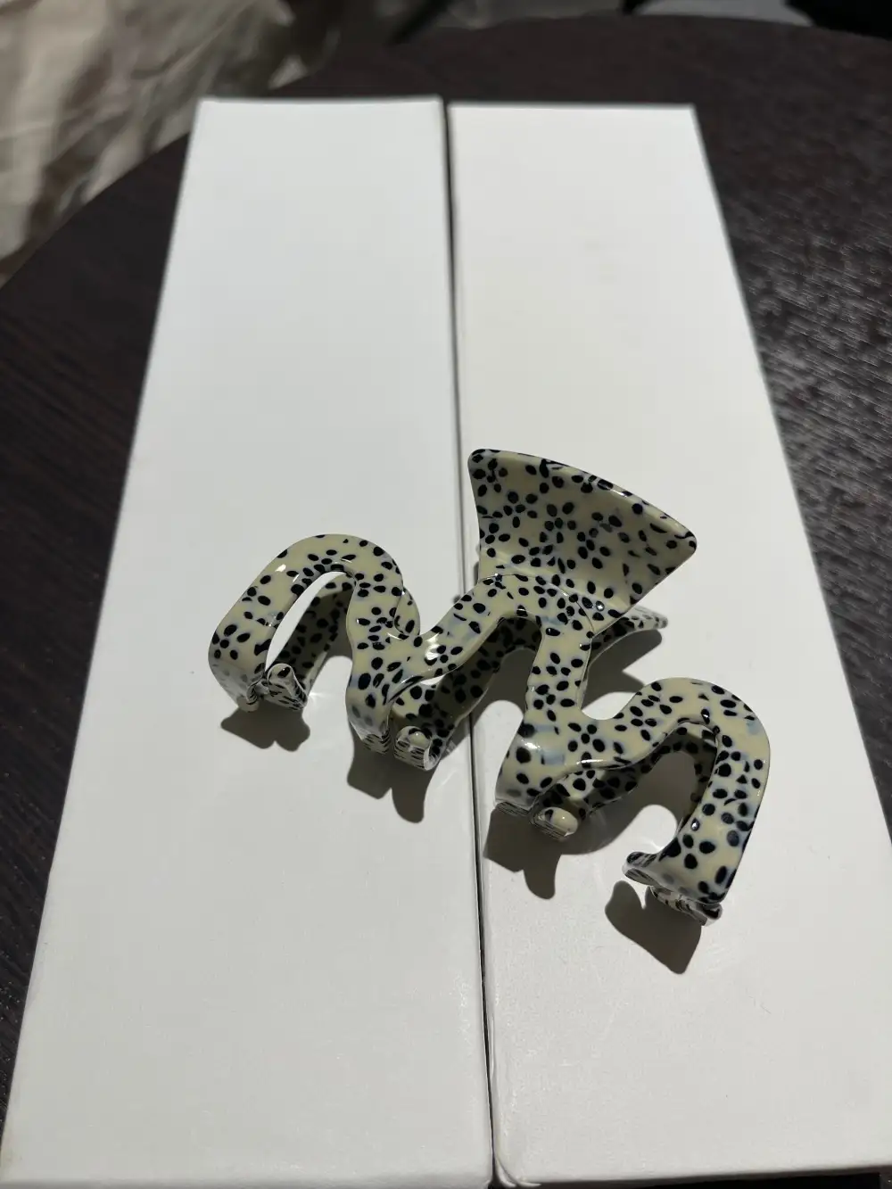 Minimal Resin Fashion Hair Clips