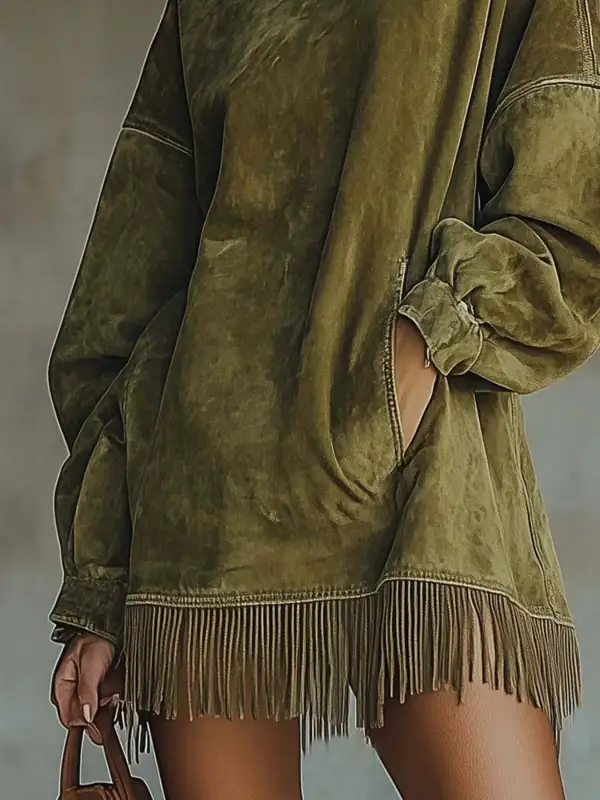 Finish Long Sleeve Dress