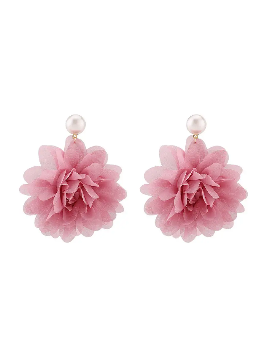 Sculptural Nature-Inspired Accent Earrings