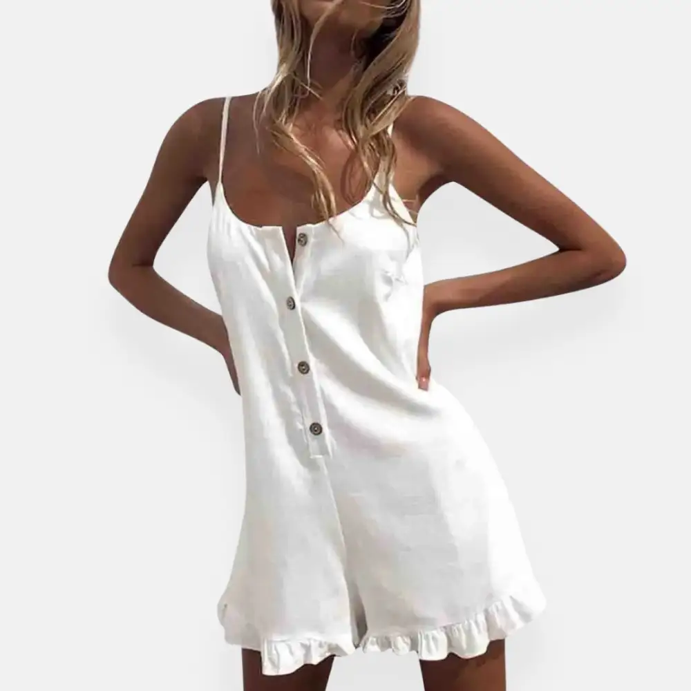 Tapered Easy Fit One Piece Jumpsuit