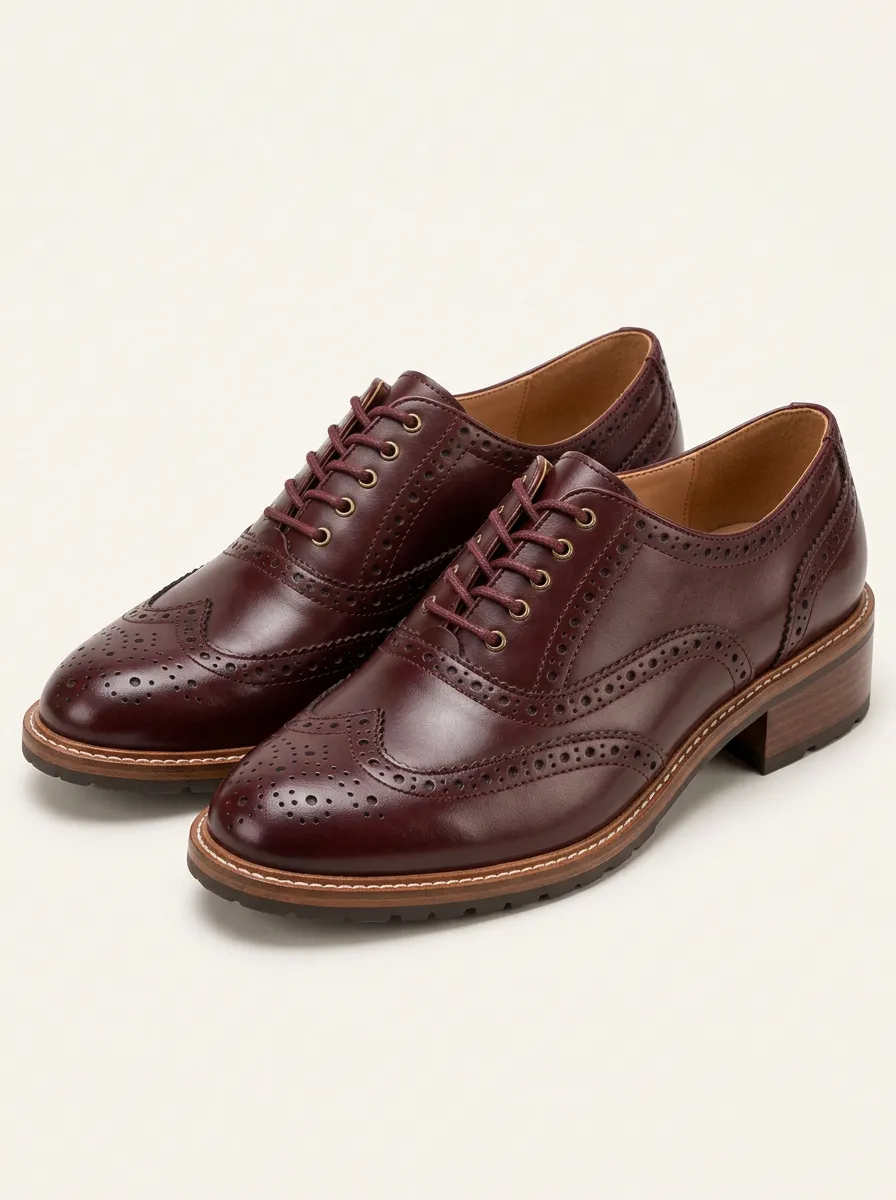 Refined Wingtip Women's Classic Pumps