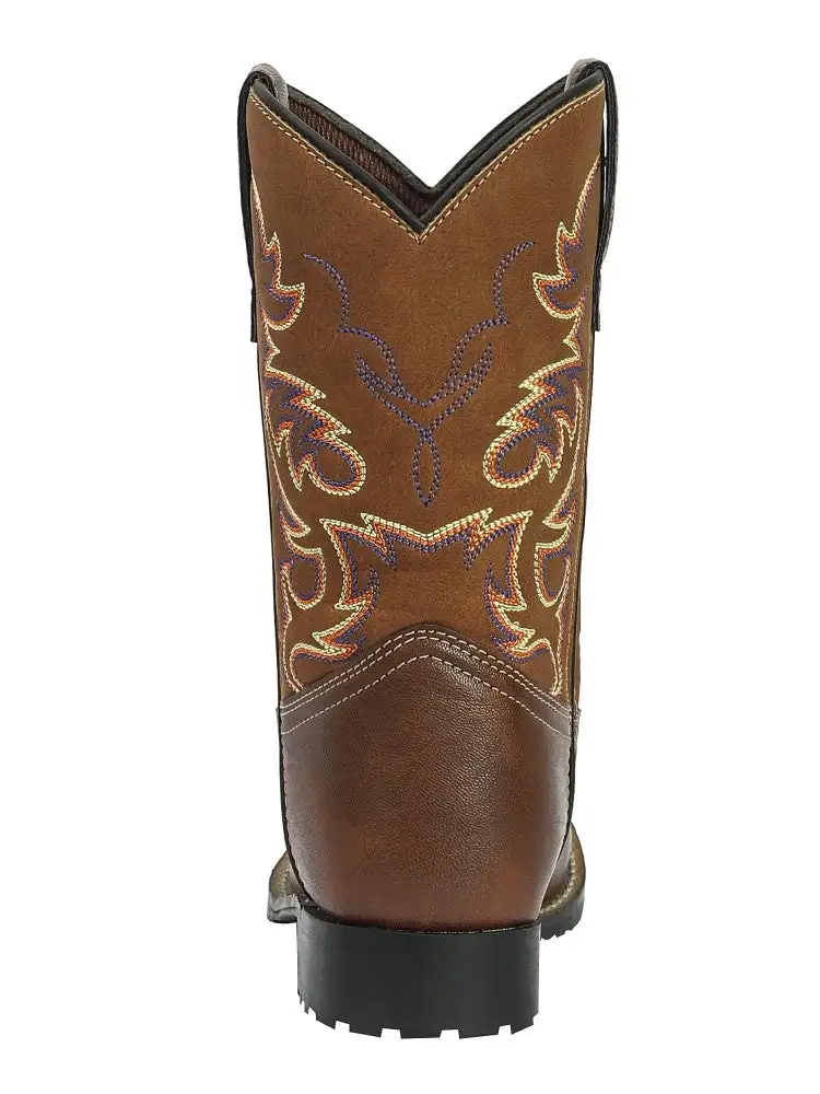 Workwear Men's Denim Boots With Panel