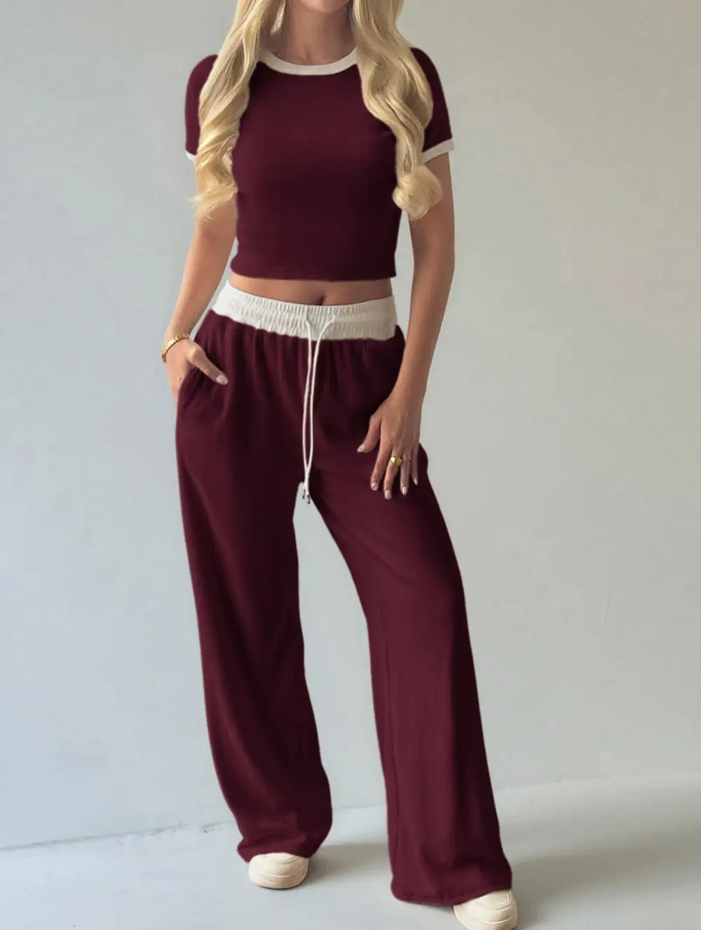 Sports Tee Pants Set