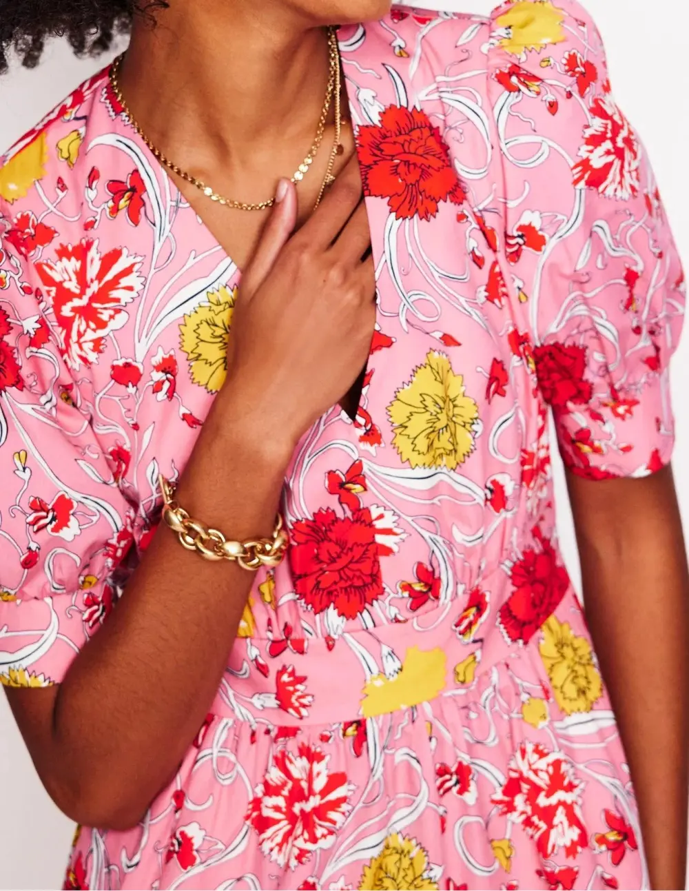 Bella Puff Sleeve Maxi Dress