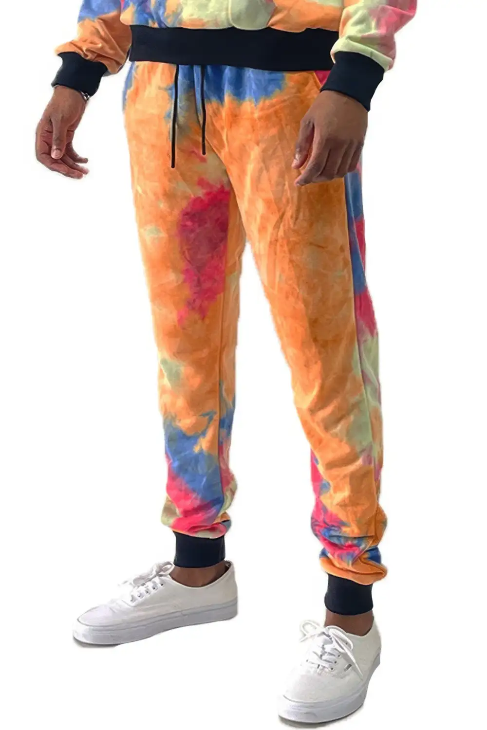 Cotton Tie Dye Sweat Pants