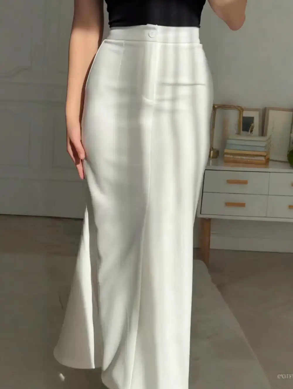 Fishtail Midi Skirt