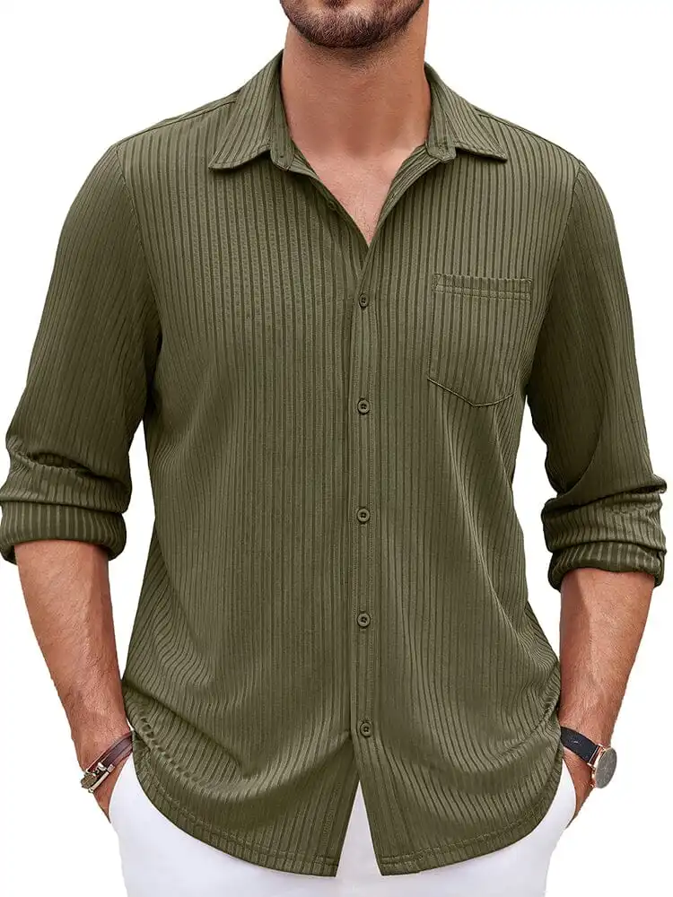 Striped Textured Shirt
