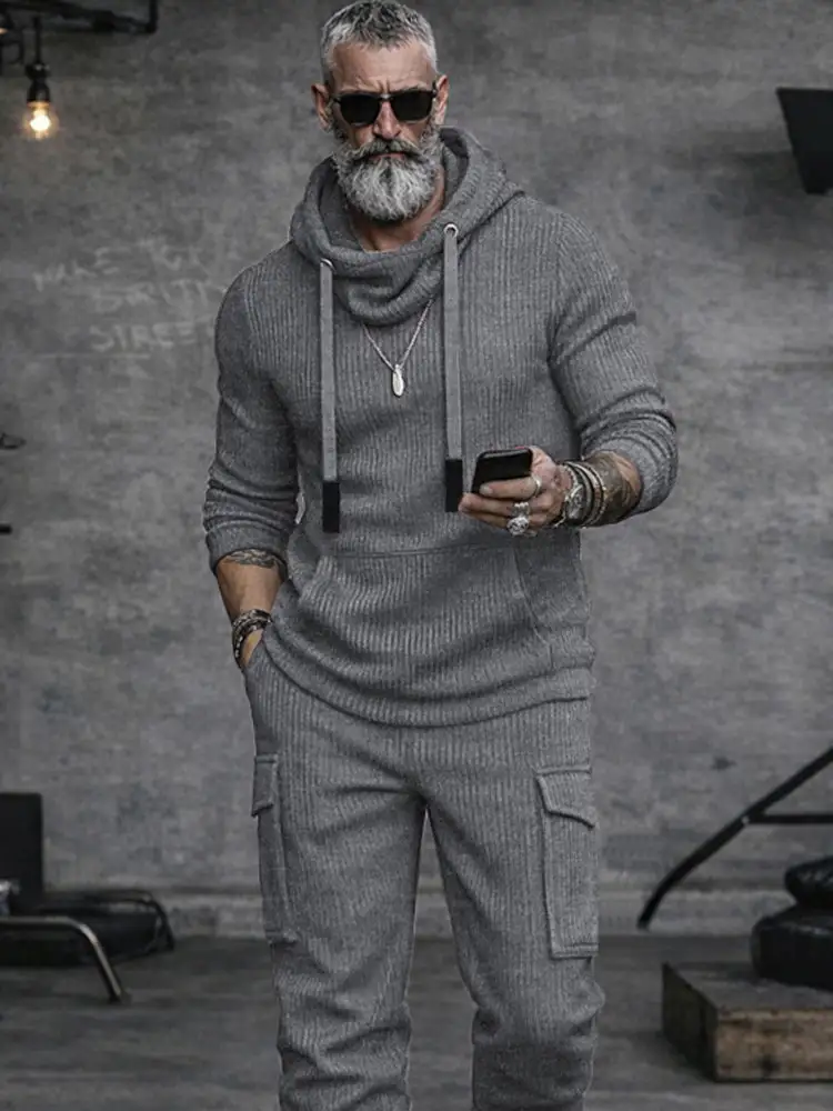 Cargo Knit Coordinated Set