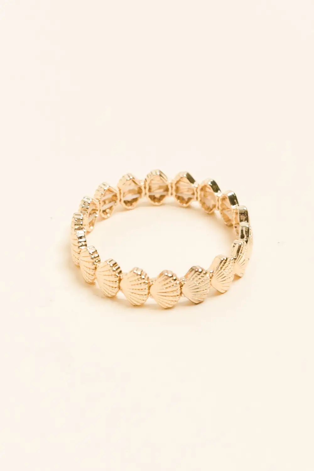 Shell Stretch Beaded Bracelet