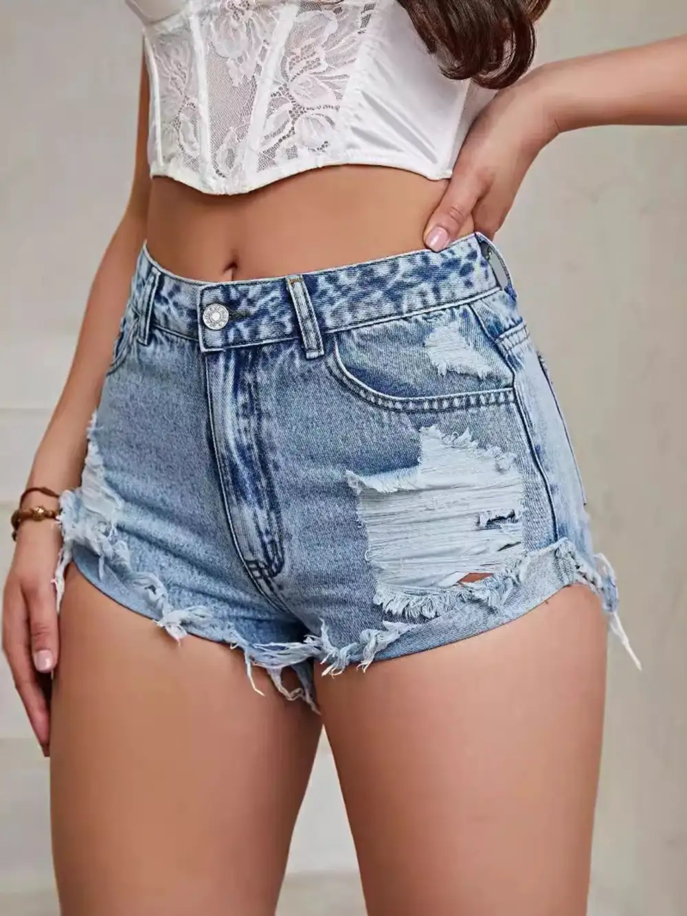 Everyday Raw Hem Shorts