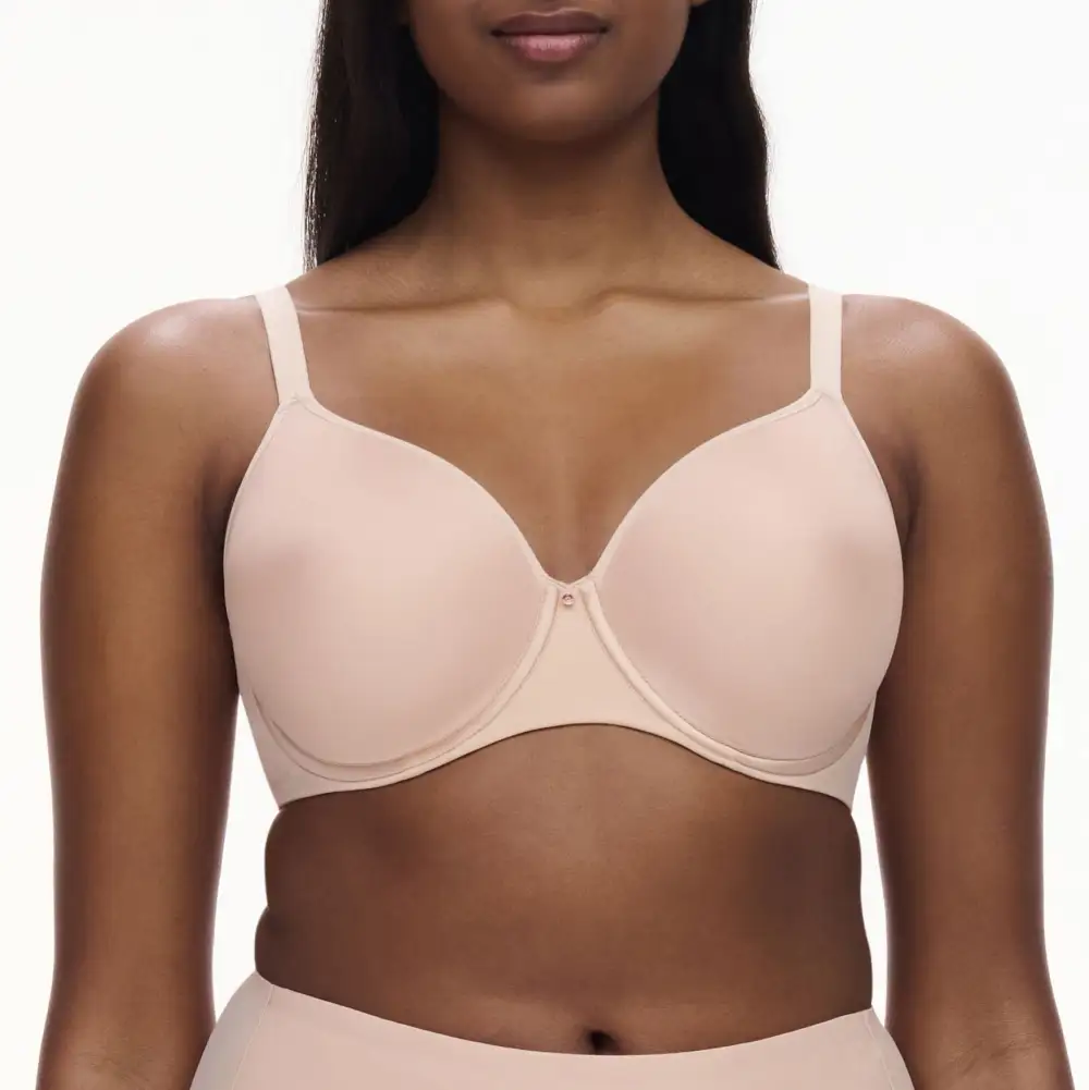 Women's Spacer Molded Padded Racerback Adjustable Straps Breathable Smoothing Bra