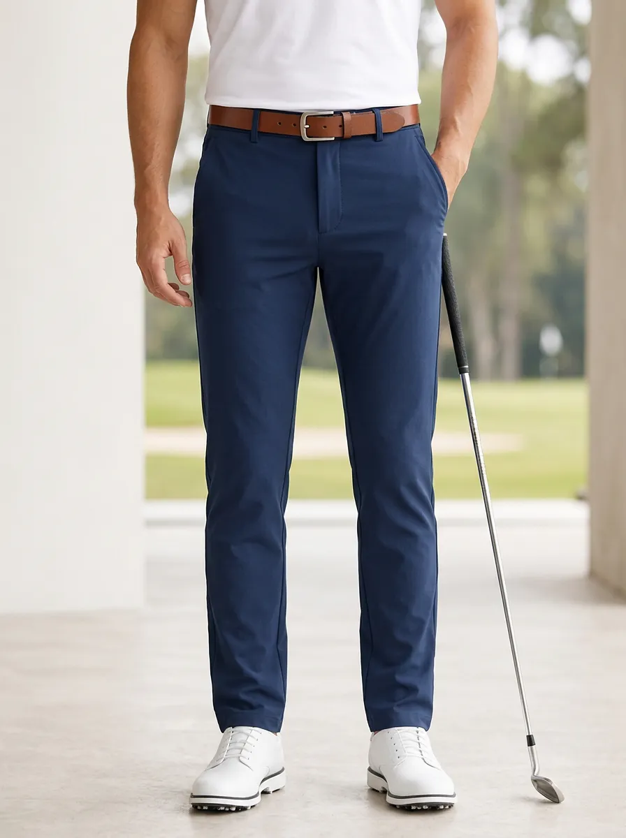 Men's Structured Flexible Golf Pants
