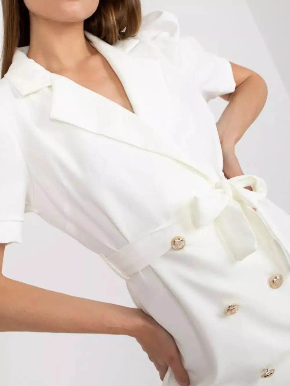 Soft Touch Tie Waist Mini Dress