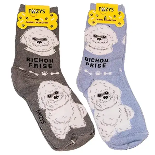 Unisex Fluffy Dog Crew Socks