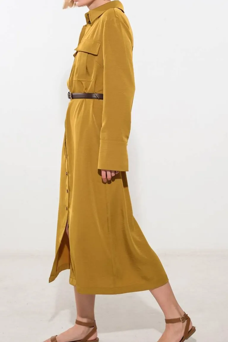Woven Midi Dress