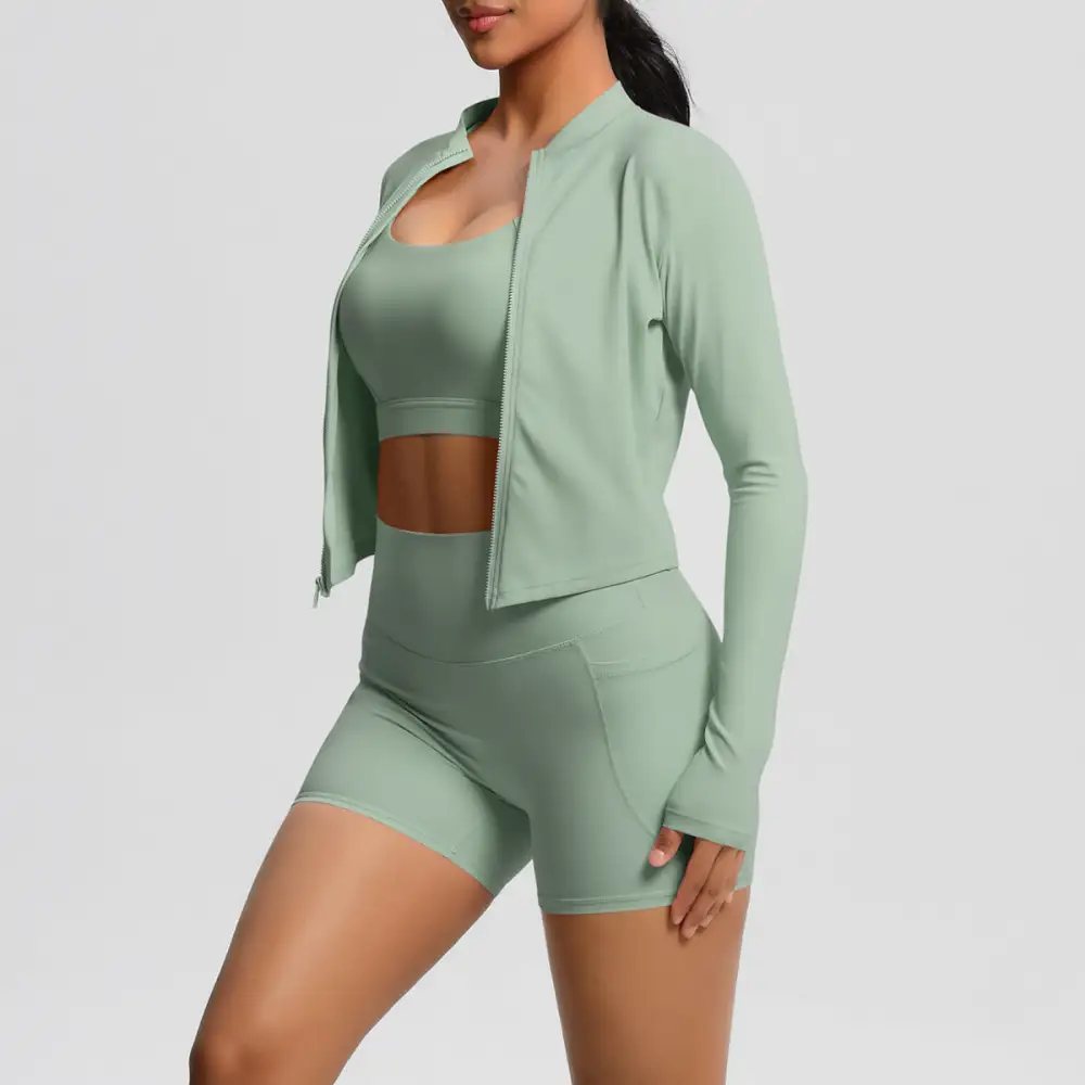 High-Waist Yoga Activewear Active Set