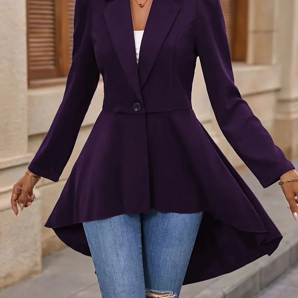 Flared Tailored Blazer