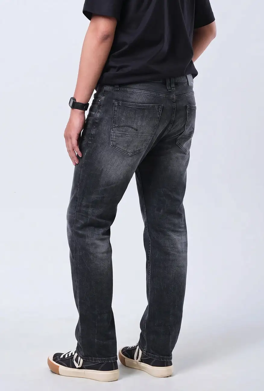 Men's Washed Slim Fit Jeans