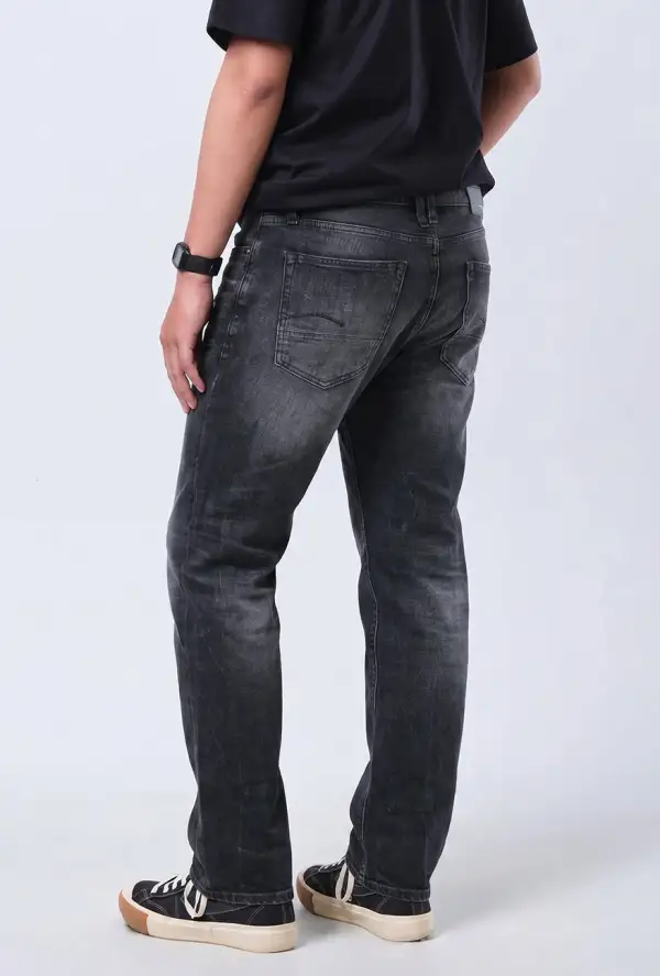 Men's Washed Slim Fit Jeans