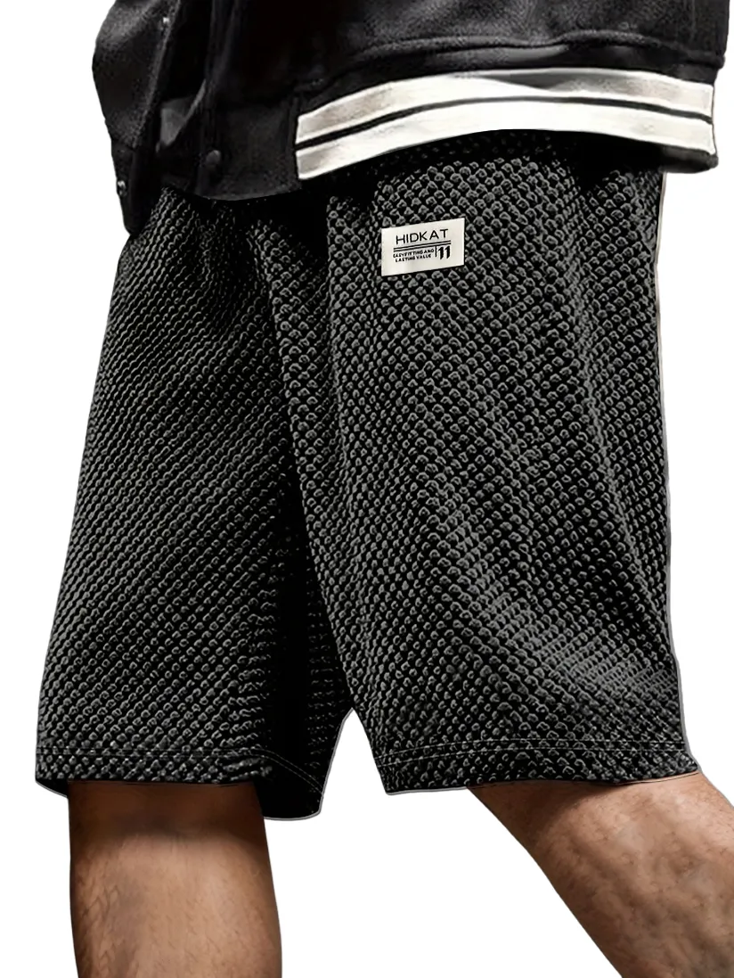 Layered Corduroy Seamed Detail Shorts