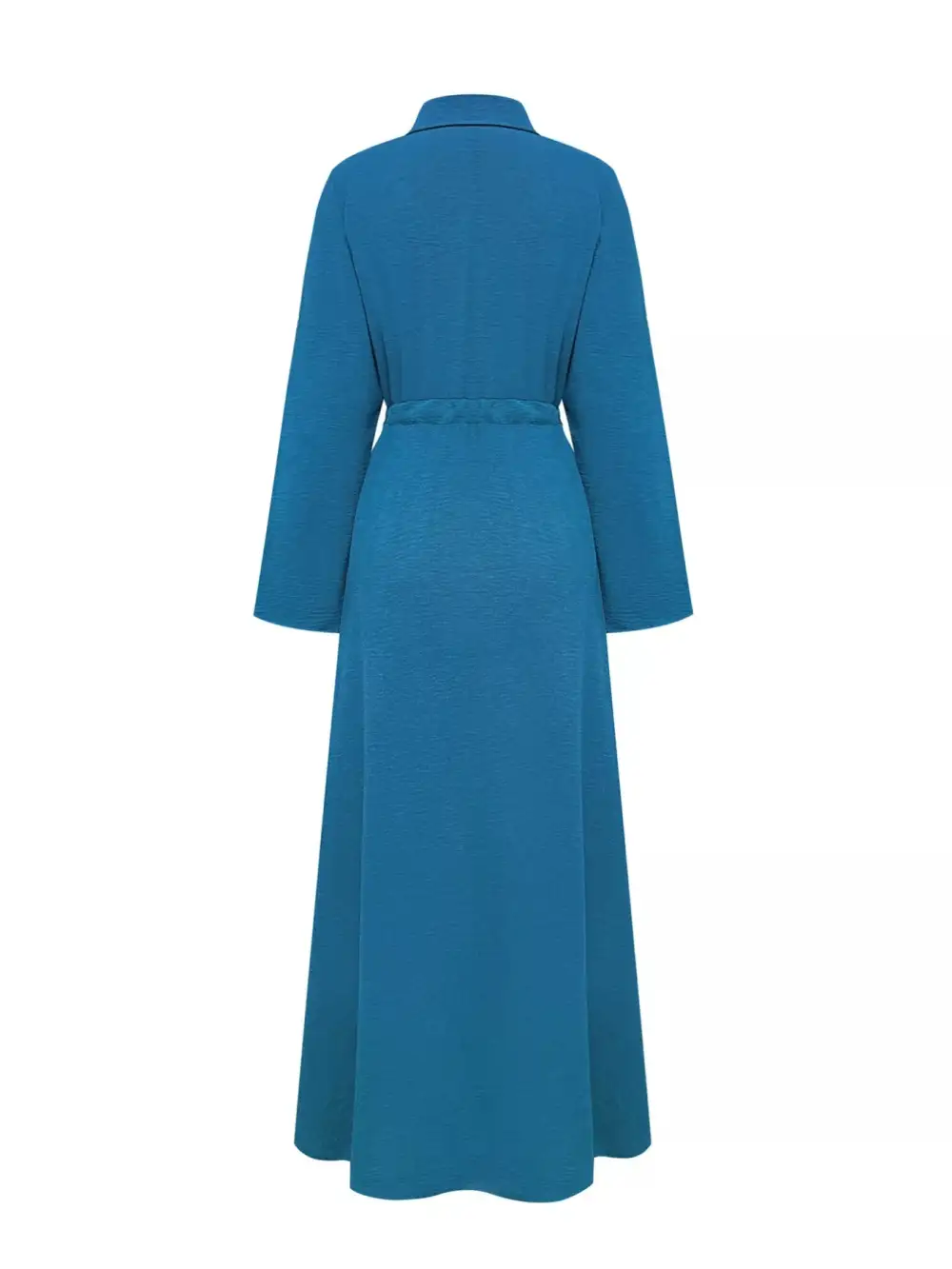 Button Front Long Sleeve Dress Casual