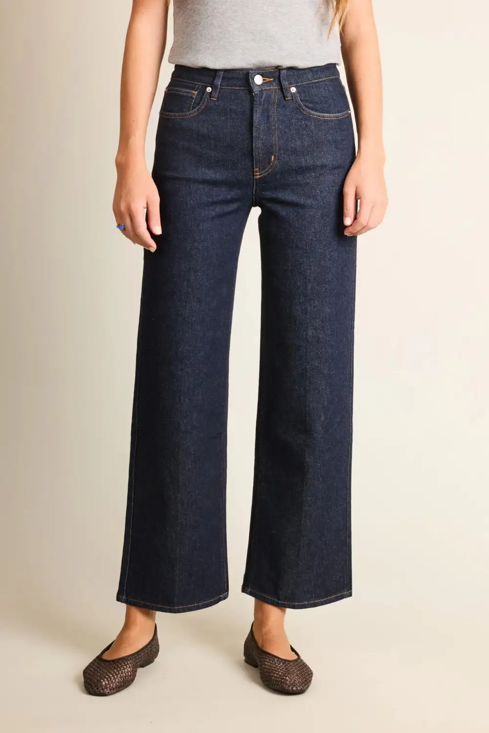 Women's Modern Slim Flare Wide Leg Jeans