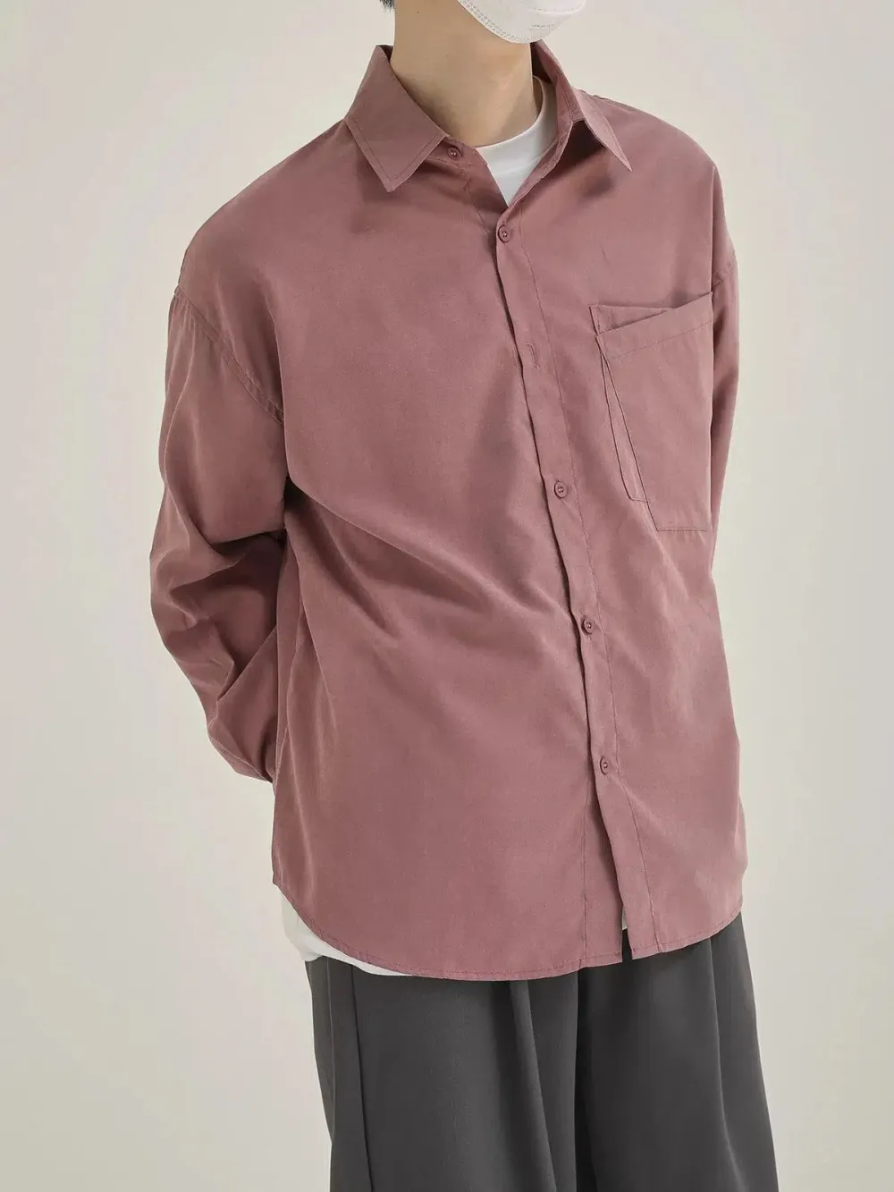 Abstract Front Pocket Shirt