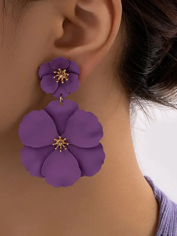 Elegant Twisted Drop Earrings
