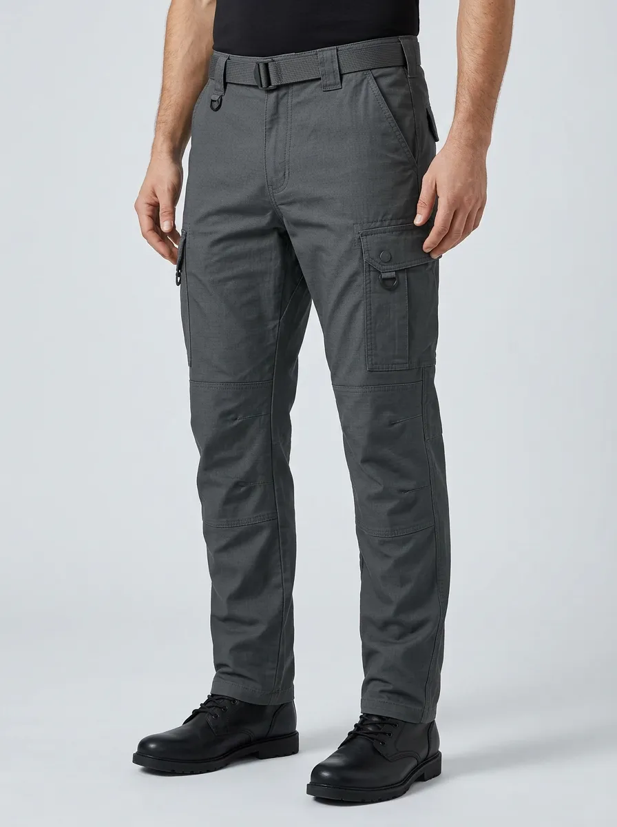 Mobility-Focused with Articulated Knee Panels Tactical-Inspired Cargo Pants