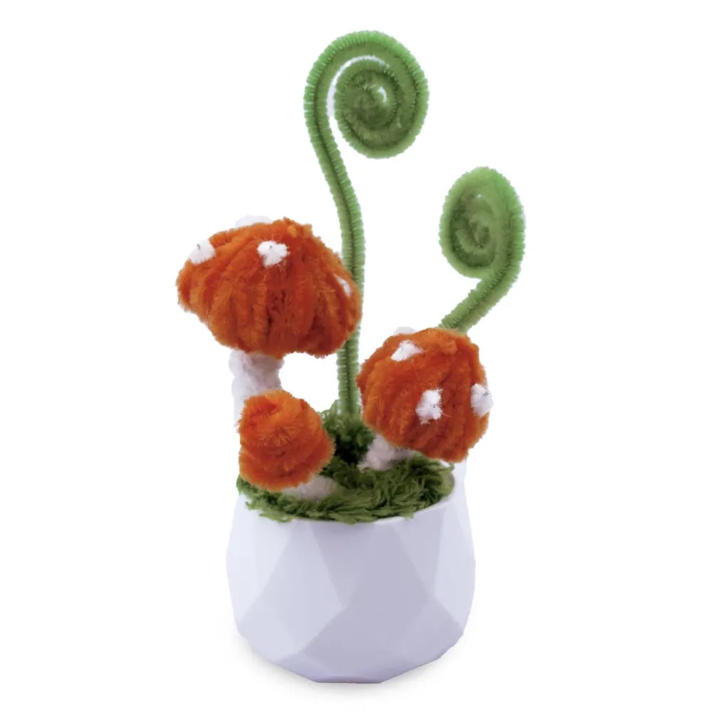 Woodland Mushroom Chenille Craft Kit