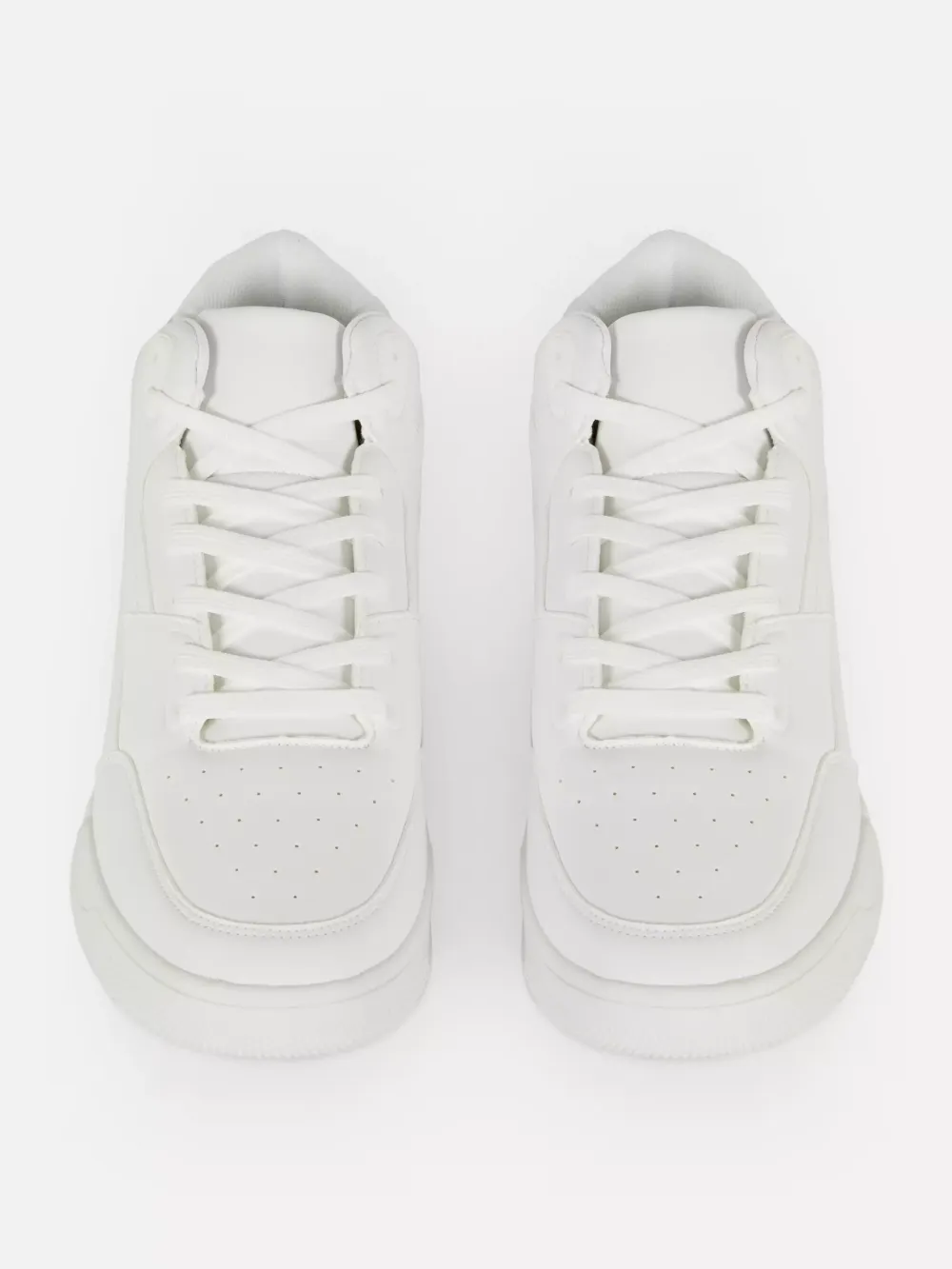 High-Top Simple And Versatile Rubber Lace-Up Sports Shoes