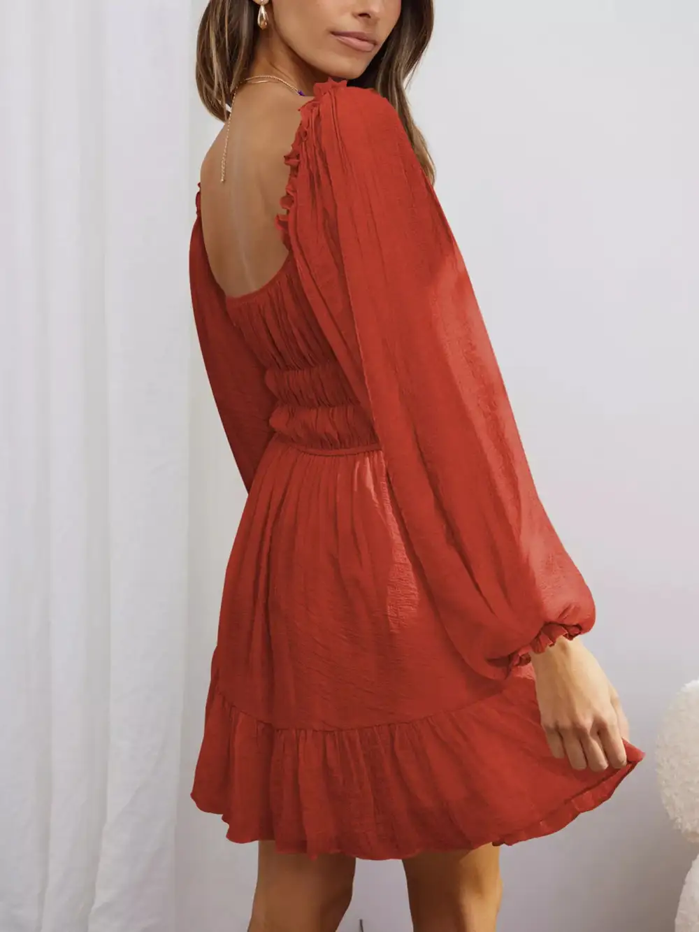 Relaxed Shape Lightweight Feel Mini Dress