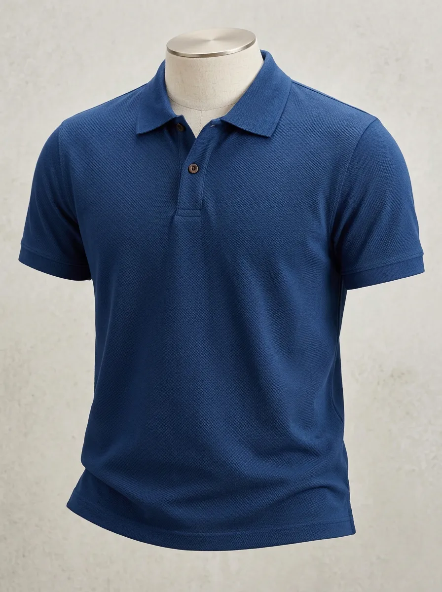 Refined Easy-Fit Men's Polo Shirt