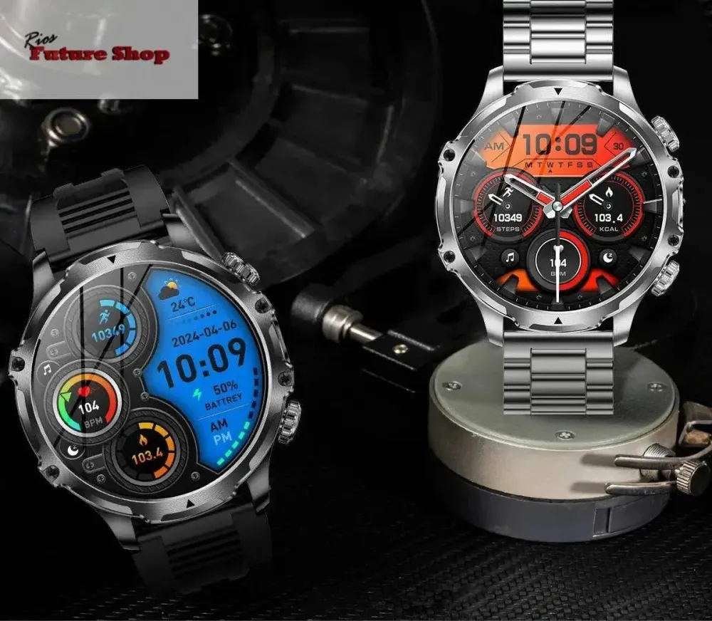 Smart Watch Flashlight Men Outdoors Sports
