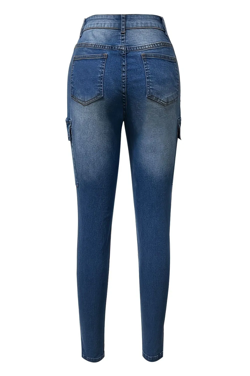 Skinny Jeans Pocket Denim