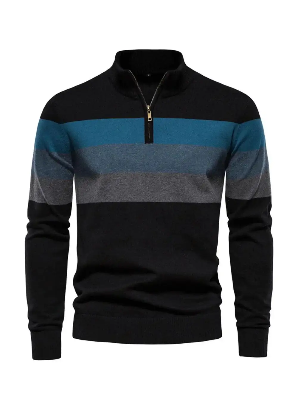 Classic Long Sleeve Everyday Quarter Zip Sweater