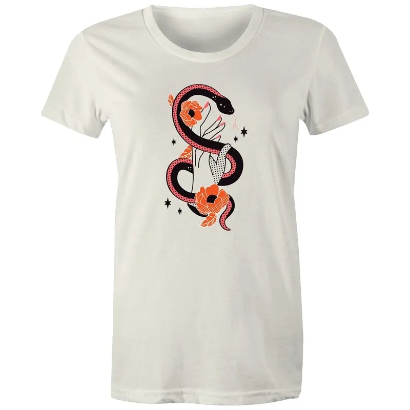 Caduceus Hand Graphic T-Shirt