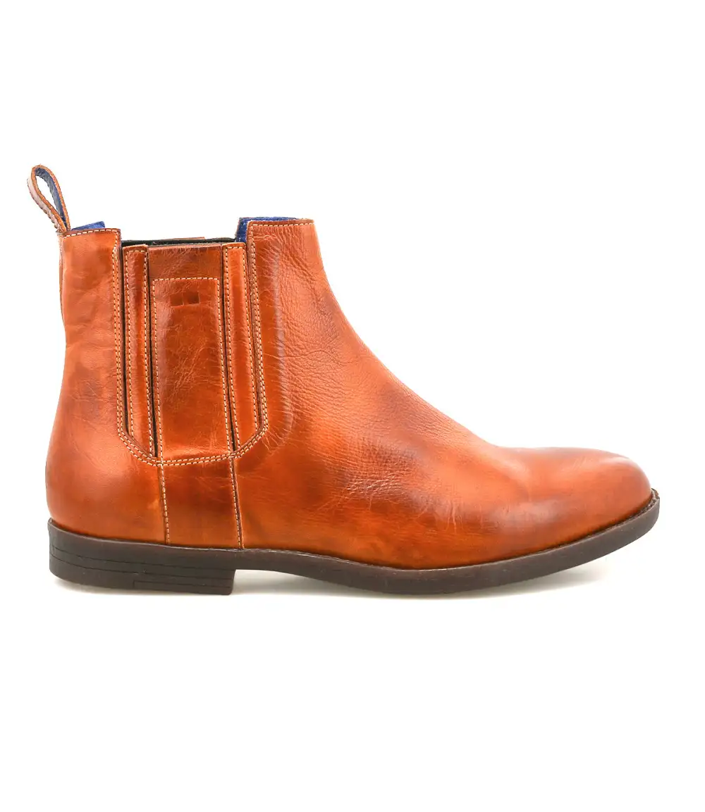 Streamlined Pull-Tab Stretch-Side Chelsea Boots