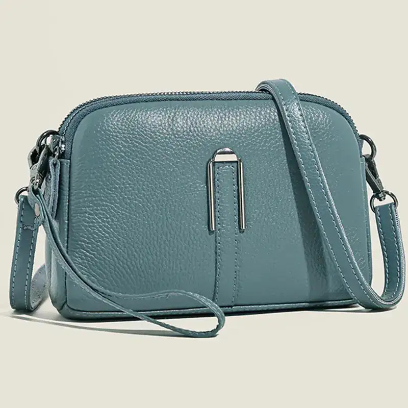 Refined Craft: Brilliant Genuine Leather Signature Handbag