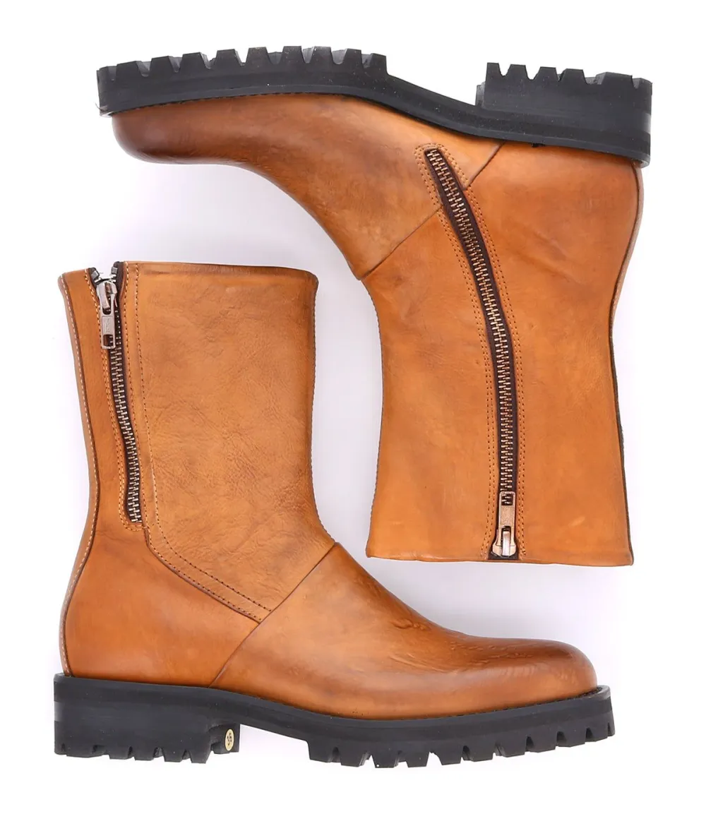 Square-Toe Side-Zip Everyday Boots
