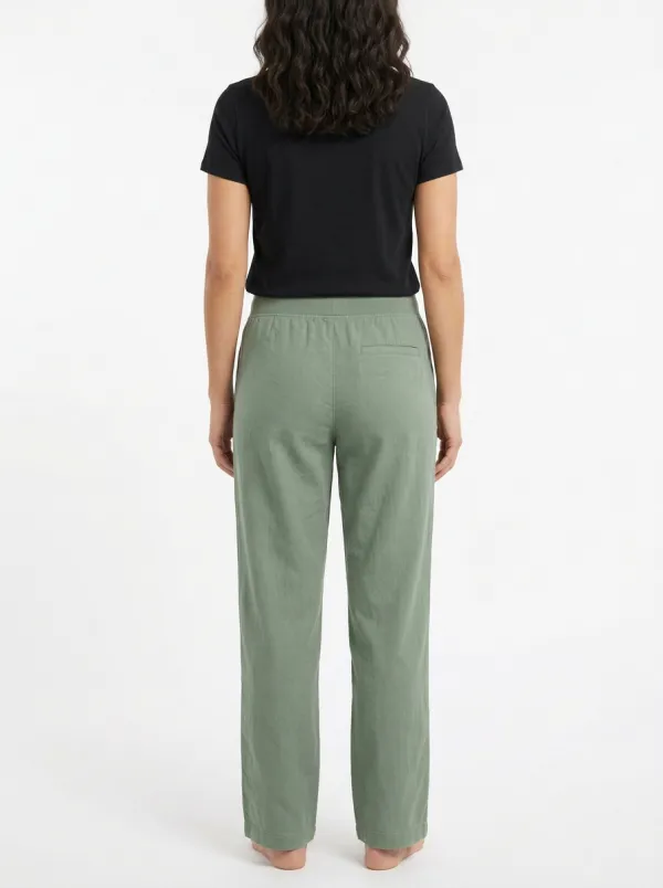 Women's Mountain Embroidered Drawstring Lounge Pants