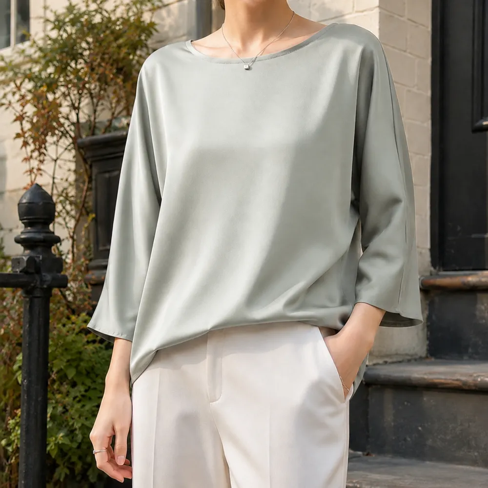 Relaxed Silk Top