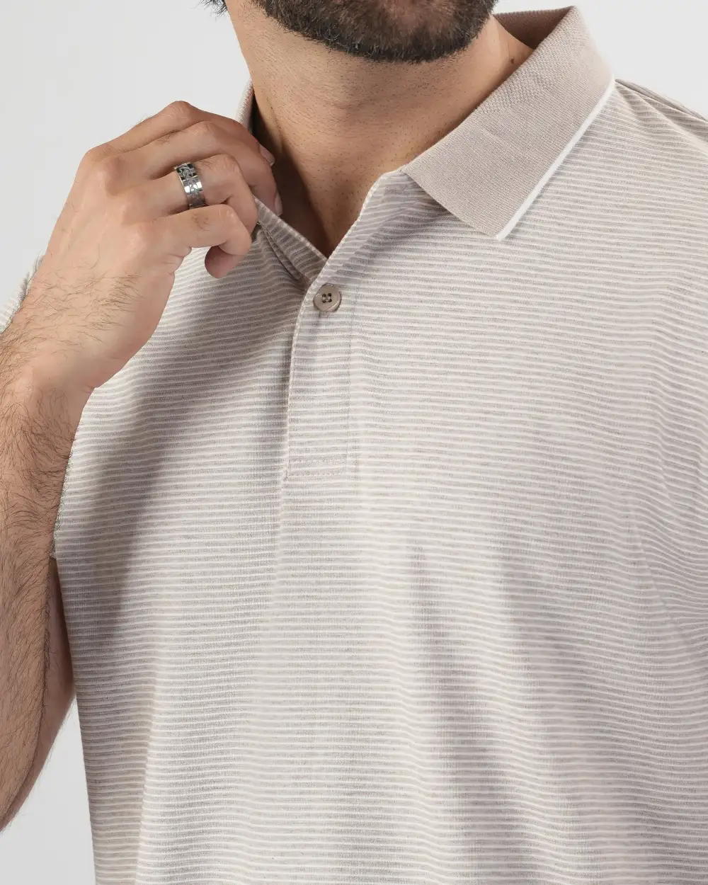 Men's Versatile Classic Collared Polo T-Shirt