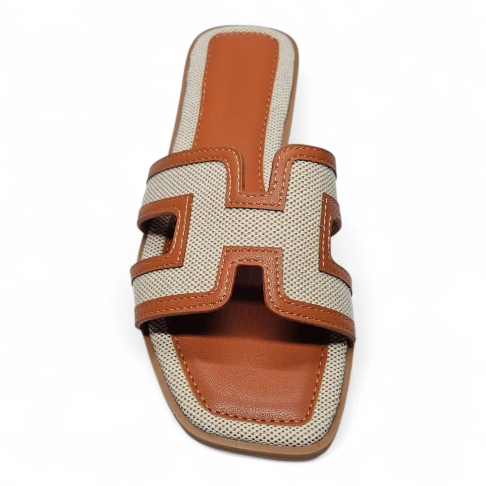 Coastal Canvas H Band Sandal