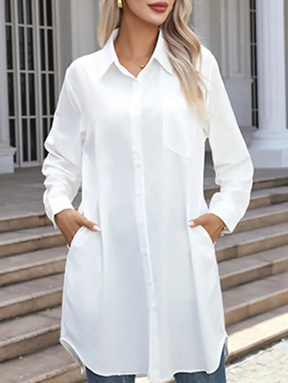 Relaxed Long Sleeve Shirt